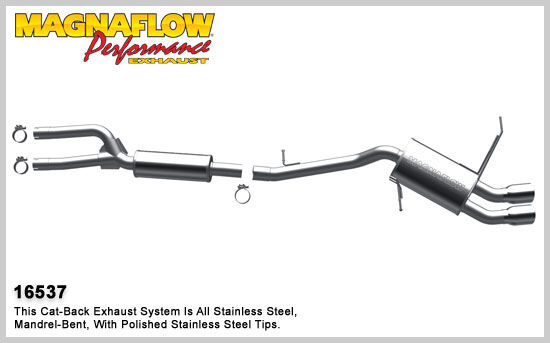 2007-2008 BMW 328xi MagnaFlow Cat Back Exhaust System
