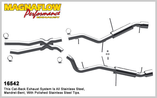 2007-2010 BMW 335i MagnaFlow Cat Back Exhaust System