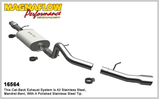 2009 Chevrolet Tahoe MagnaFlow Cat Back Exhaust System