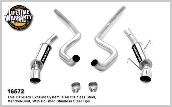 2010 Ford Mustang MagnaFlow Cat Back Exhaust System