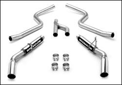 2005-2009 Ford Mustang Base MagnaFlow Cat Back Exhaust System - 16605