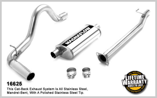 2005-2011 Toyota Tacoma Base MagnaFlow Cat Back Exhaust System