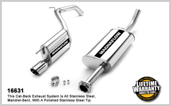 2005-2010 Jeep Grand Cherokee 5.7L MagnaFlow Cat Back Exhaust System