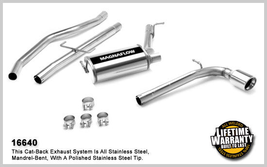 2005-2010 Scion tC MagnaFlow Cat Back Exhaust System