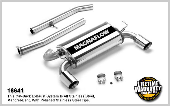 2003-2007 Infiniti G35 MagnaFlow Cat Back Exhaust System