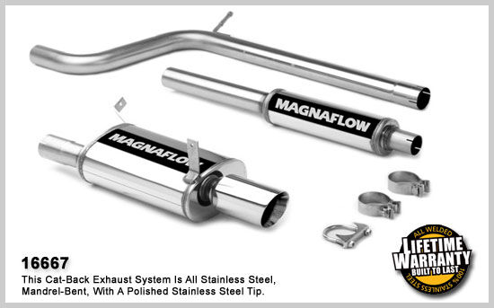 2006-2008 Mitsubishi Eclipse MagnaFlow Cat Back Exhaust System
