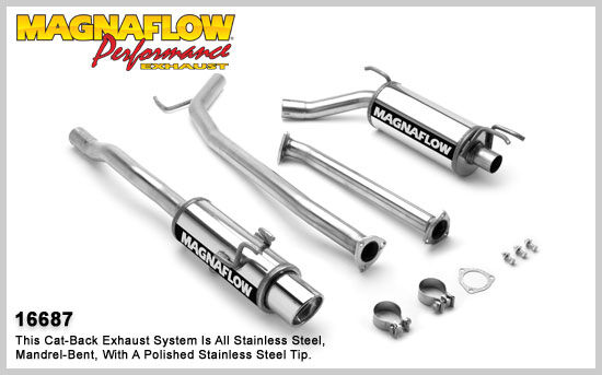2006-2010 Honda Civic LX MagnaFlow Cat Back Exhaust System