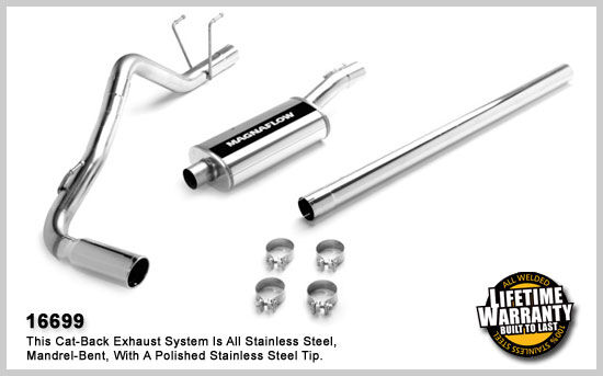 2006-2007 Dodge Ram 1500 MagnaFlow Cat Back Exhaust System