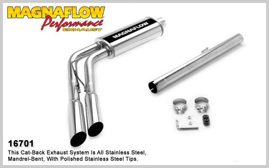 2006-2007 Dodge Ram 1500 MagnaFlow Cat Back Exhaust System