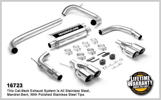 1998-2002 Chevrolet Camaro SS MagnaFlow Cat Back Exhaust System