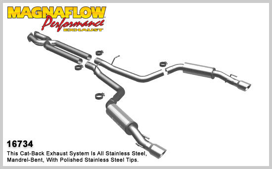 2005-2006 Pontiac GTO MagnaFlow Cat Back Exhaust System