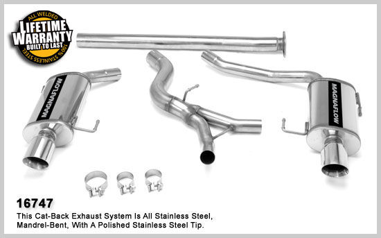2005-2009 Subaru Legacy GT Limited MagnaFlow Cat Back Exhaust System