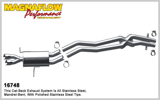2001-2005 BMW 325Ci MagnaFlow Cat Back Exhaust System