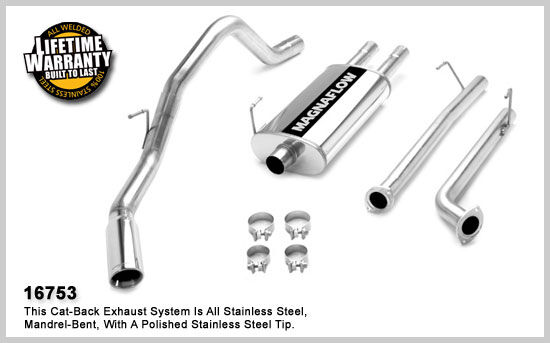 2007-2008 Toyota Tundra MagnaFlow Cat Back Exhaust System