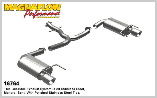 2006-2011 Lexus IS350 MagnaFlow Cat Back Exhaust System