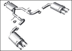 1990-1995 Nissan 300ZX Base MagnaFlow Cat Back Exhaust System - 16766