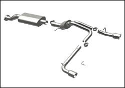 2007-2008 Hummer H2 MagnaFlow Cat Back Exhaust System - 16772