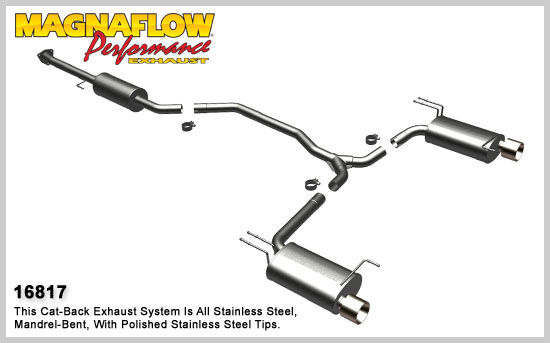 2008 Honda Accord EX MagnaFlow Cat Back Exhaust System