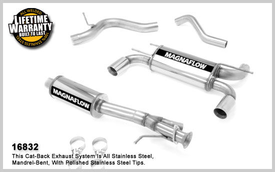 2008-2010 Hummer H3 Alpha MagnaFlow Cat Back Exhaust System