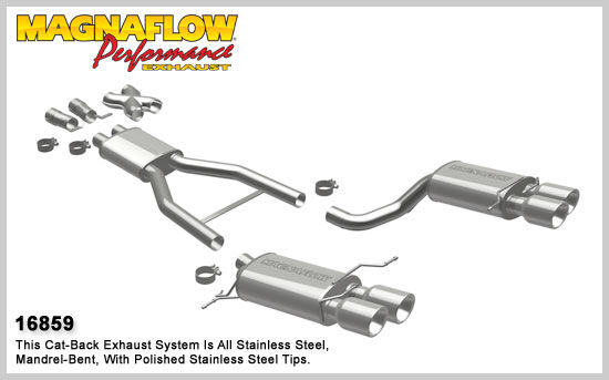 2006-2010 BMW M5 MagnaFlow Cat Back Exhaust System