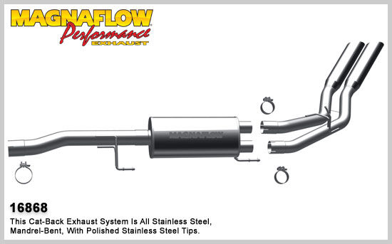 2009-2010 Dodge Ram 1500 MagnaFlow Cat Back Exhaust System