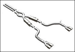 2008-2010 Dodge Challenger SRT8 MagnaFlow Cat Back Exhaust System - 16885