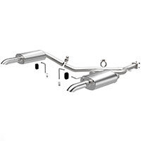 1980-1981 Chevrolet Corvette MagnaFlow Cat Back Exhaust System - 16889