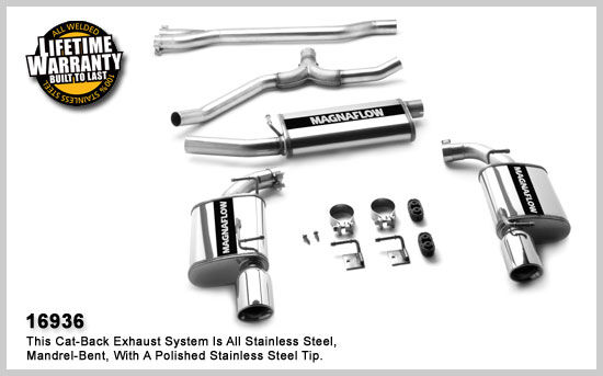 2006-2010 Dodge Charger SE MagnaFlow Cat Back Exhaust System