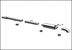 2009-2010 Chevrolet Silverado 1500 MagnaFlow Cat Back Exhaust System - 17102