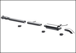 2007-2008 GMC Sierra 1500 SLT MagnaFlow Cat Back Exhaust System - 17104