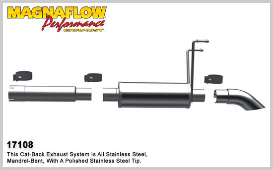 2009-2010 Dodge Ram 1500 MagnaFlow Cat Back Exhaust System