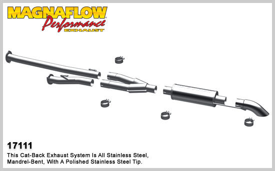 2009-2011 Toyota Tundra MagnaFlow Cat Back Exhaust System