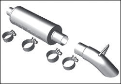 1997-1999 Jeep Wrangler MagnaFlow Cat Back Exhaust System - 17125