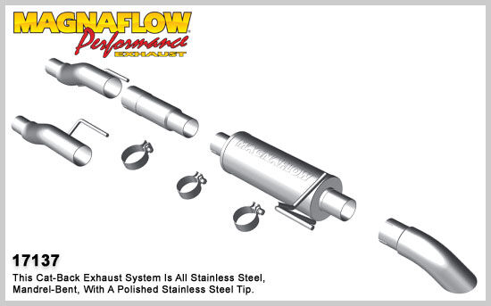 2011 Ford F-150 MagnaFlow Cat Back Exhaust System