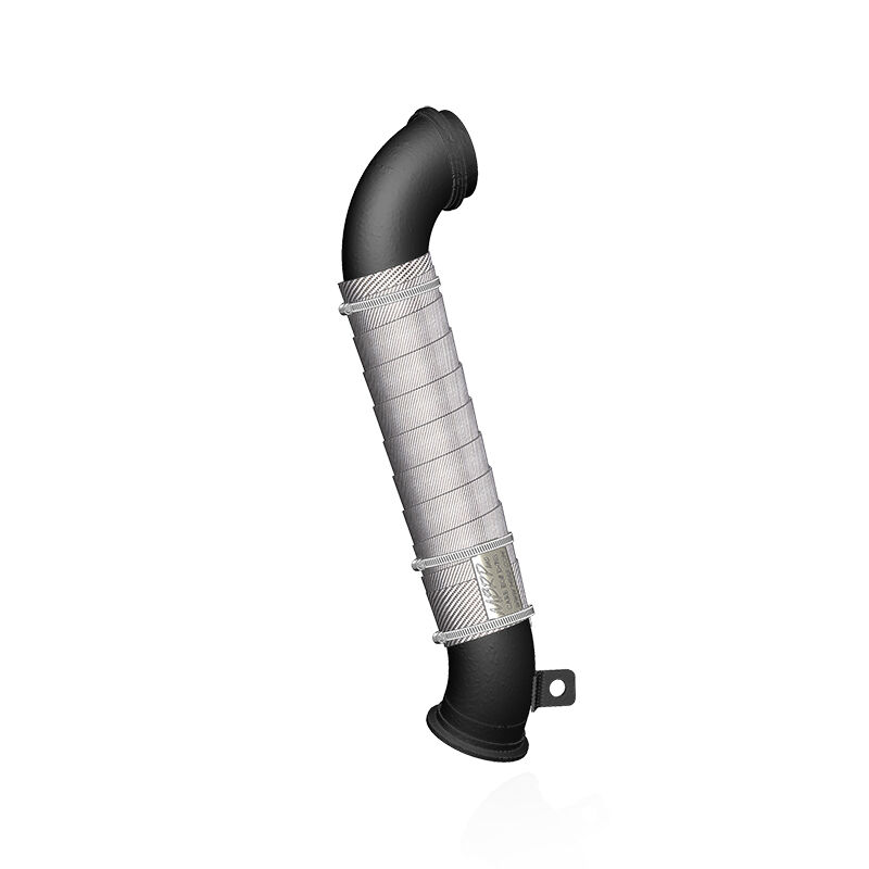 2005-2010 GMC Sierra 2500 HD 6.6L V8 MBRP Exhaust 3in. Down Pipe-Carb EO # D-763 - GMCA424