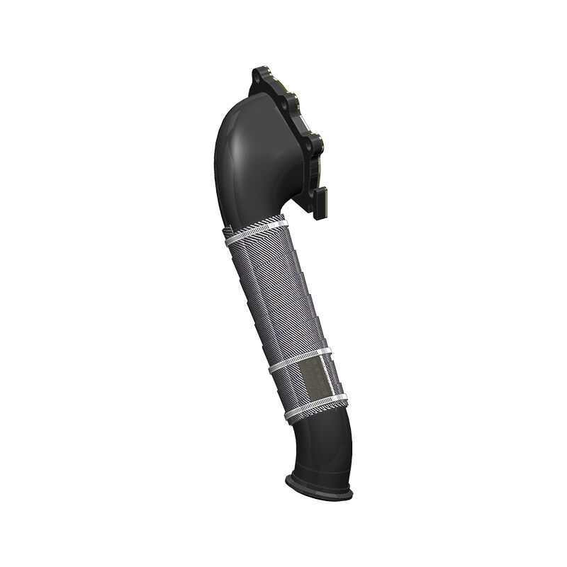 2001-2003 GMC Sierra 2500 HD 6.6L V8 MBRP Exhaust 3in. Turbo Down Pipe-Carb EO # D-763 - GMCA425