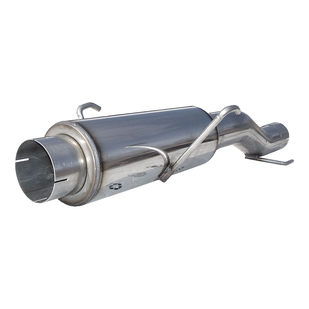 2004-2007 Dodge Ram 3500 5.9L L6 MBRP Exhaust High-Flow Muffler Assembly; T409 - MK96116