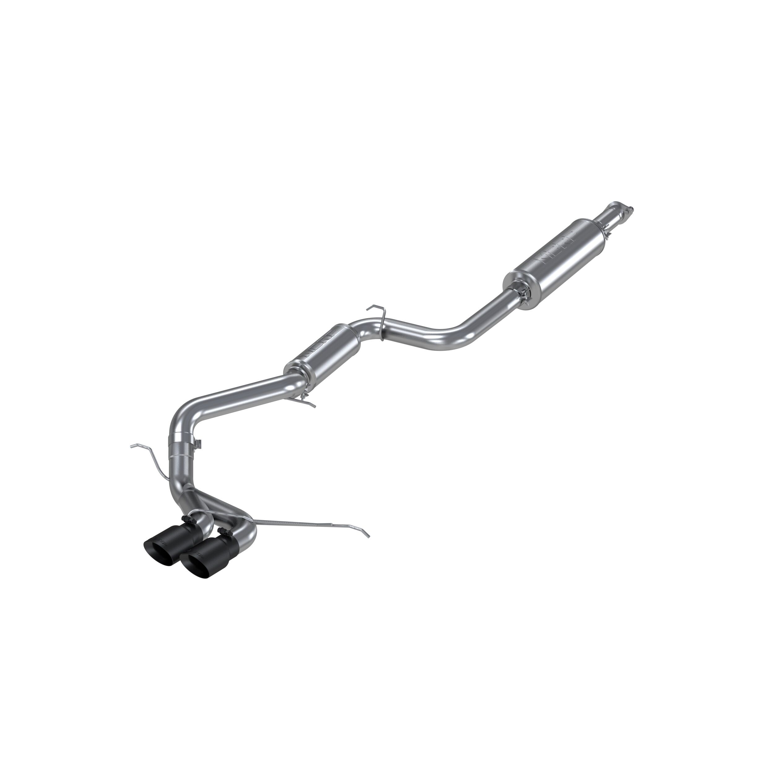 2013-2018 Ford Focus ST 2.0L MBRP Exhaust 3in. Cat Back; Dual Center Outlet; T409 - S4200409BT