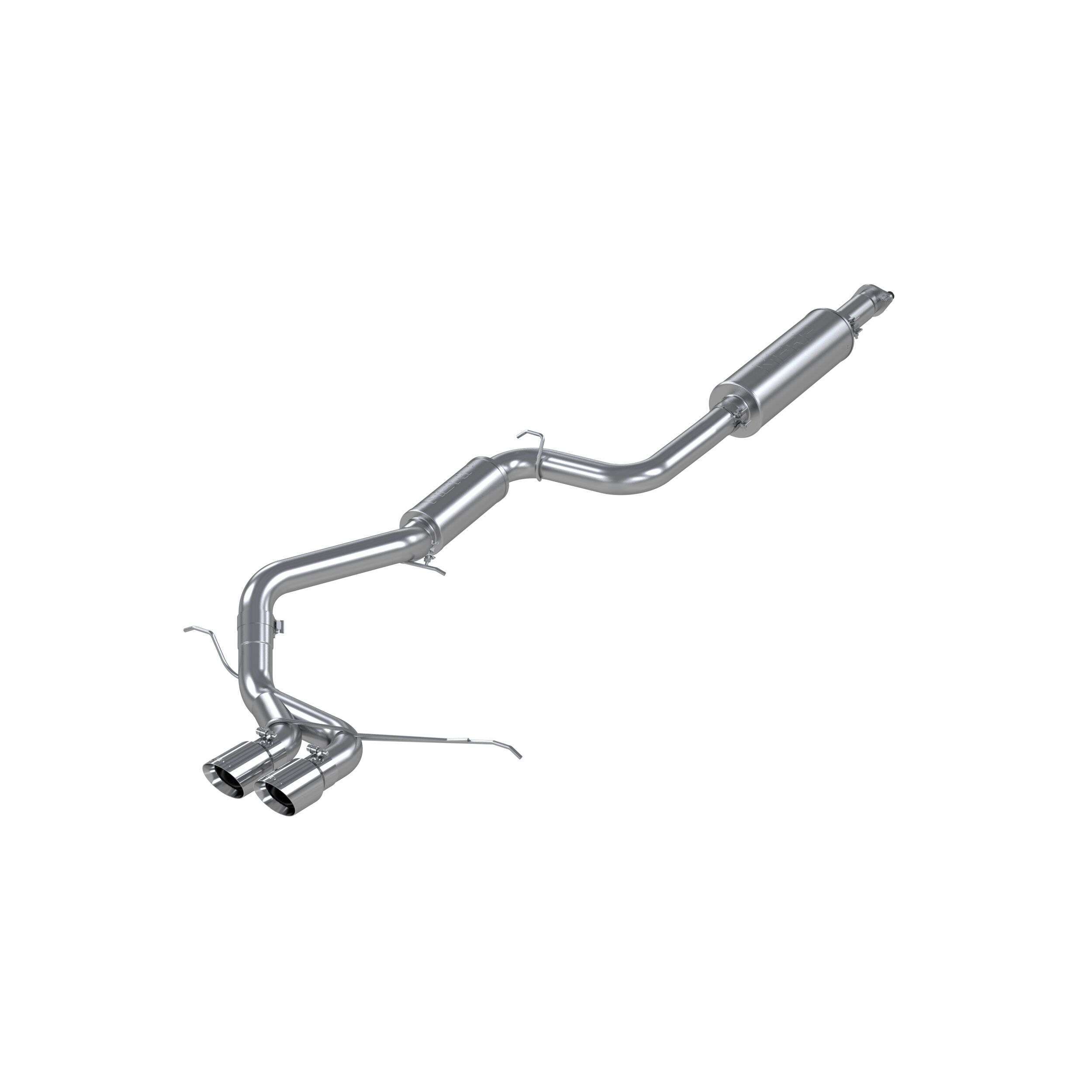 2013-2018 Ford Focus ST 2.0L MBRP Exhaust 3in. Cat Back; Dual Center Outlet; AL - S4200AL