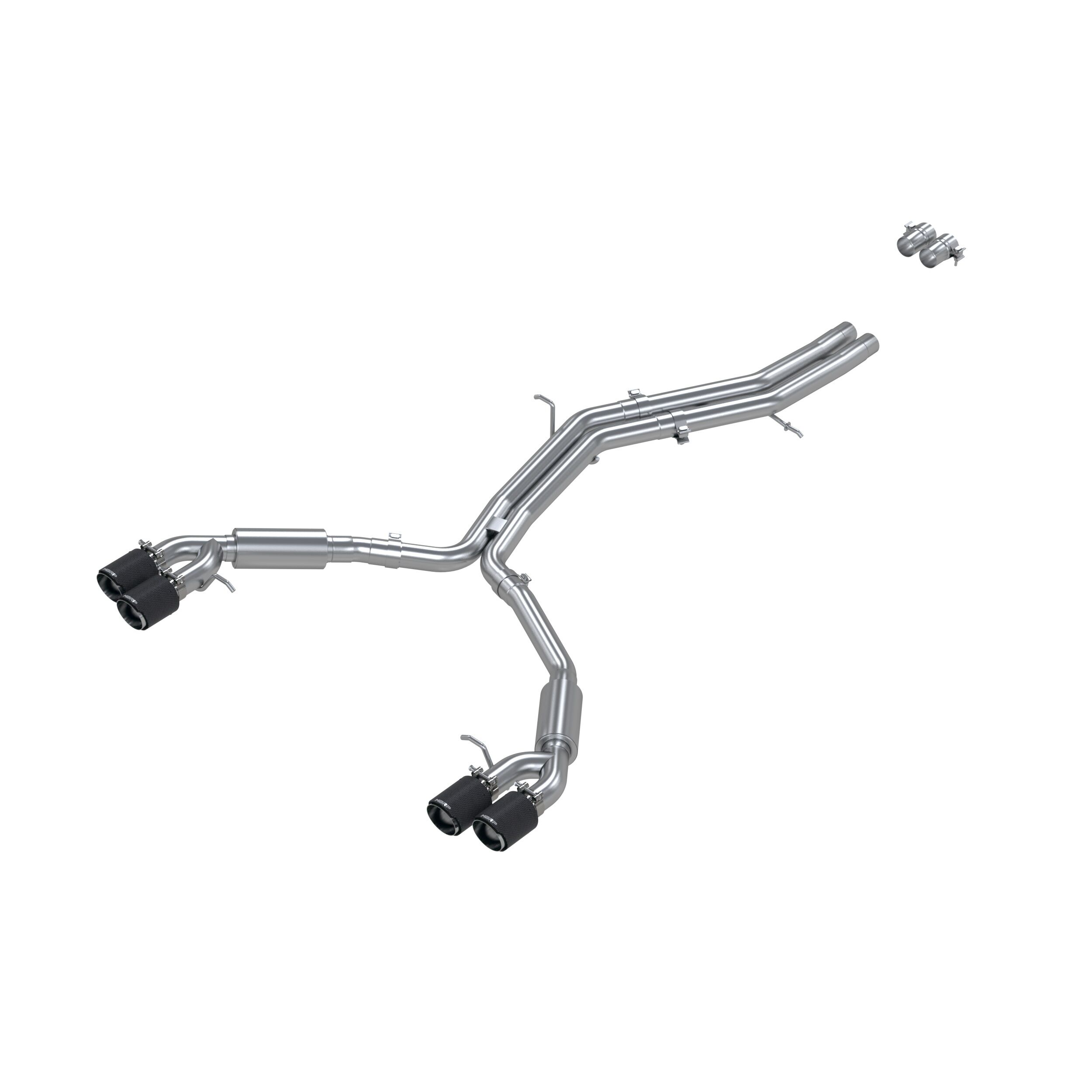 2018-2021 Audi S4 Premium Plus/Prestige/Progressiv/Technik 3.0L V6 Sedan 4DR MBRP Exhaust 2.5" Resonator Back
