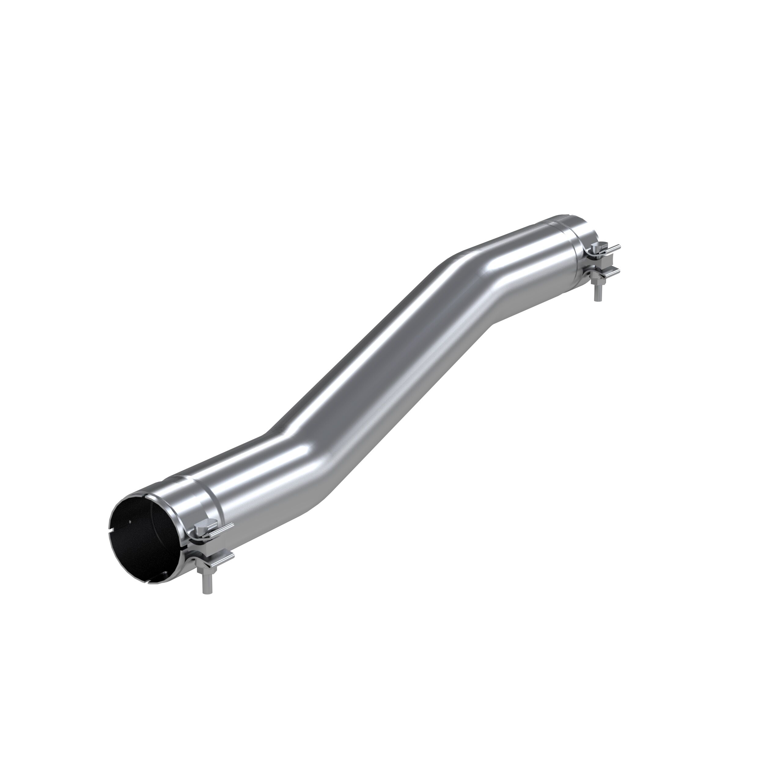 2014-2018 GMC Sierra 1500 4.3L V6/5.3L V8 Crew Cab Pickup MBRP Exhaust S5001409 3in. Muffler Bypass Pipe; T409 - S5001409