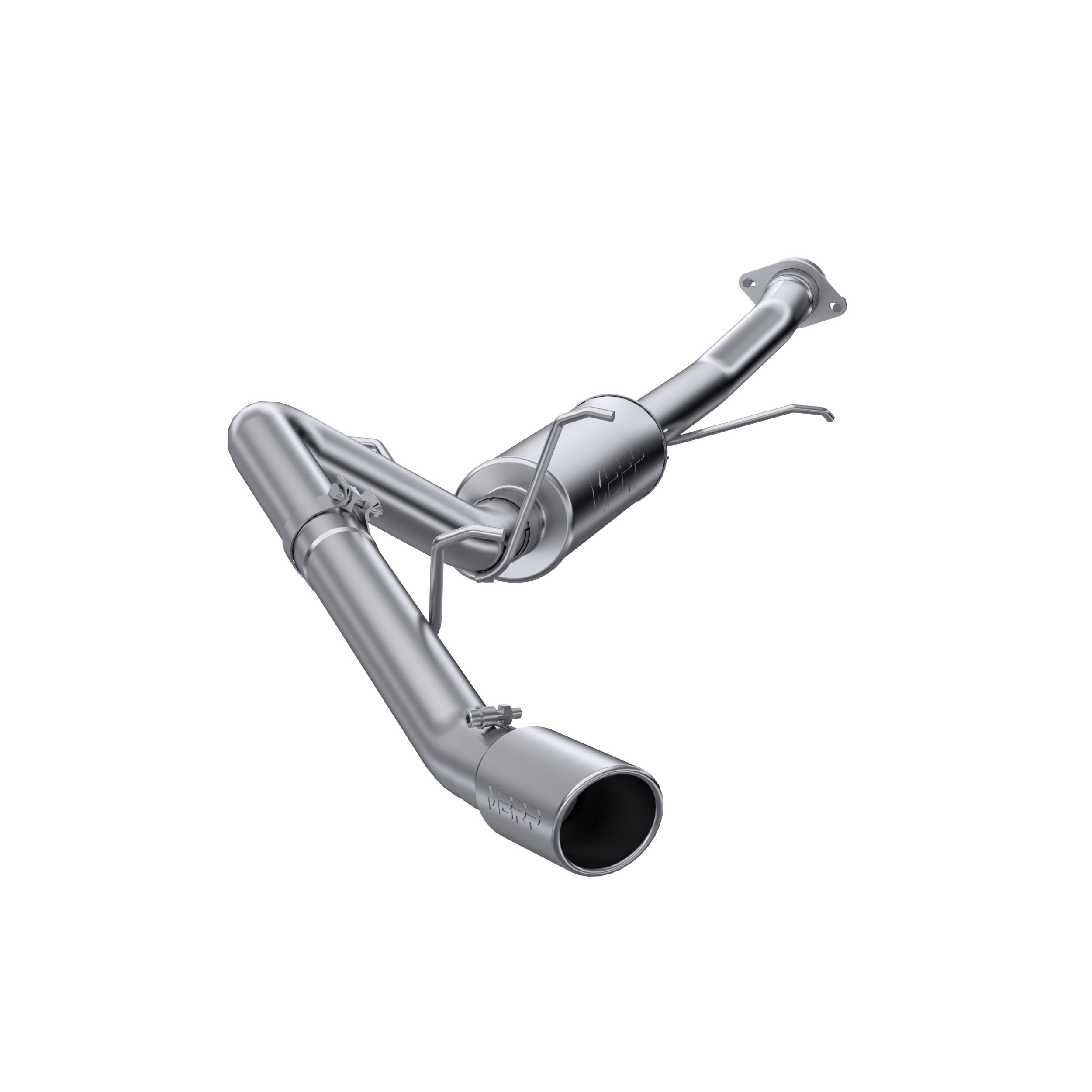 2007-2010 Cadillac Escalade ESV MBRP Exhaust 3in. Cat Back; Single Side; AL - S5034AL