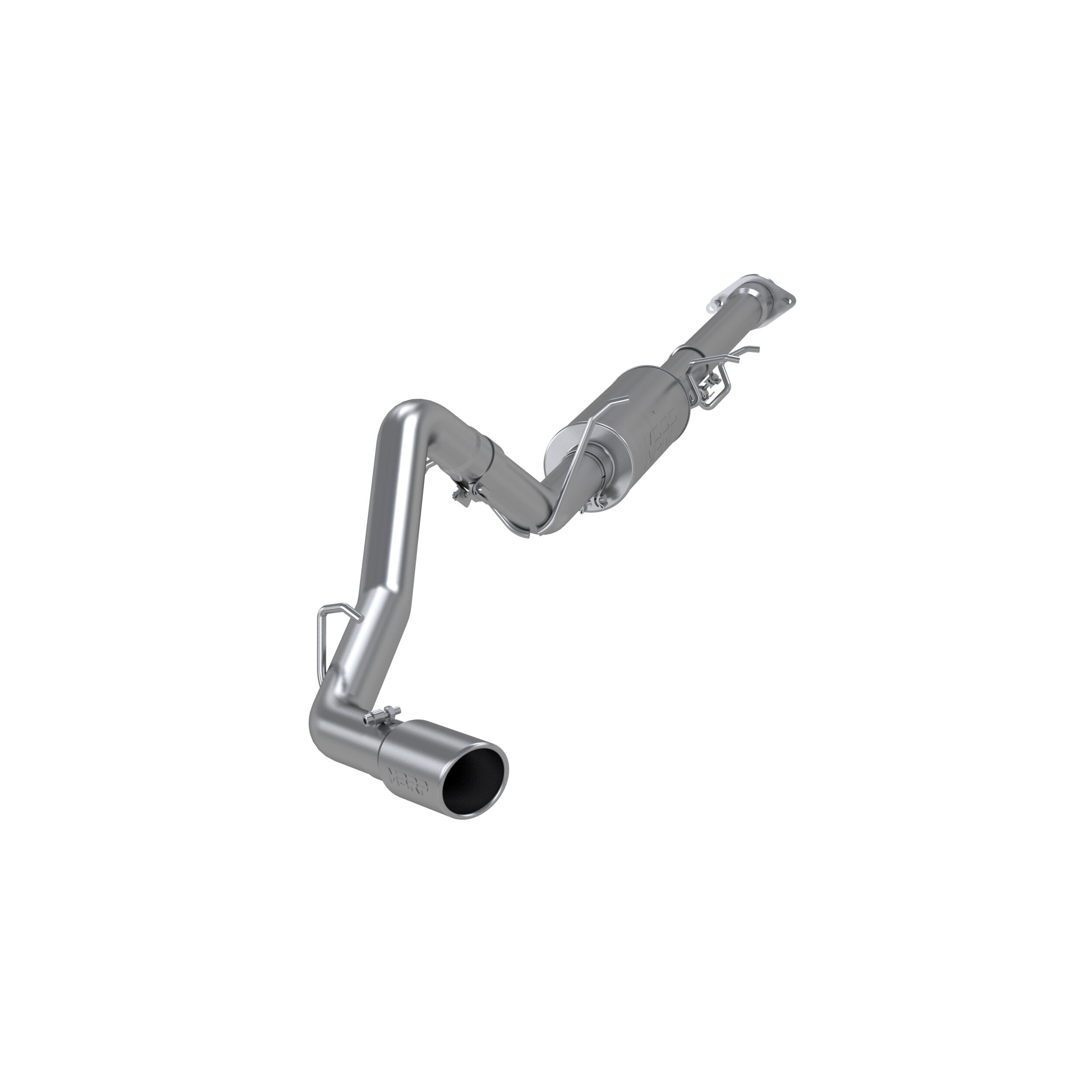 2007-2010 GMC Sierra 1500 Denali 6.2L V8 Crew Cab Pickup MBRP Exhaust 3in. Cat Back; Single Side; AL - S5064AL