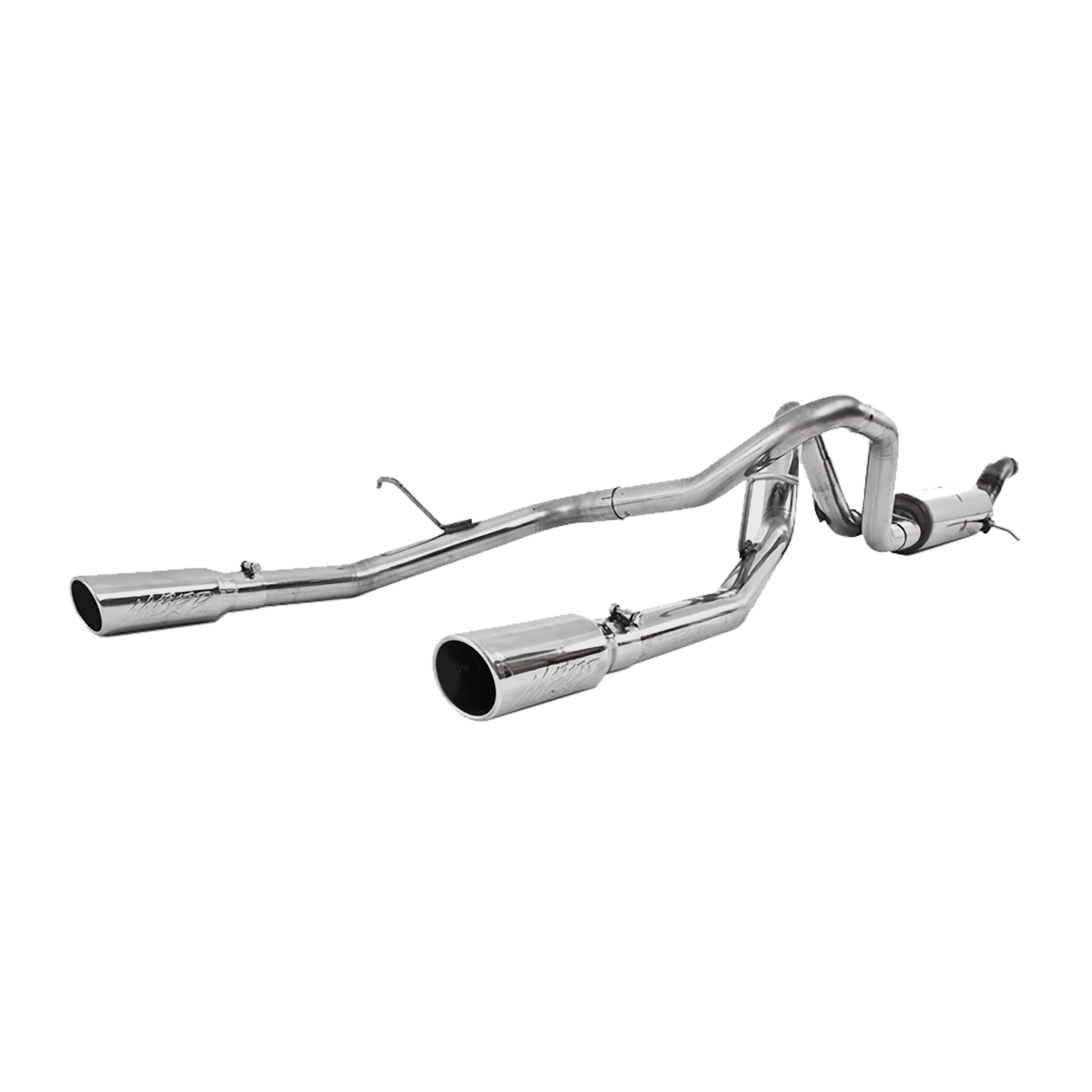 2009-2012 GMC Canyon SLE/SLT 5.3L V8 Crew Cab Pickup MBRP Exhaust 2 1/2in.Cat Back; Dual Rear; T409 - S5074409