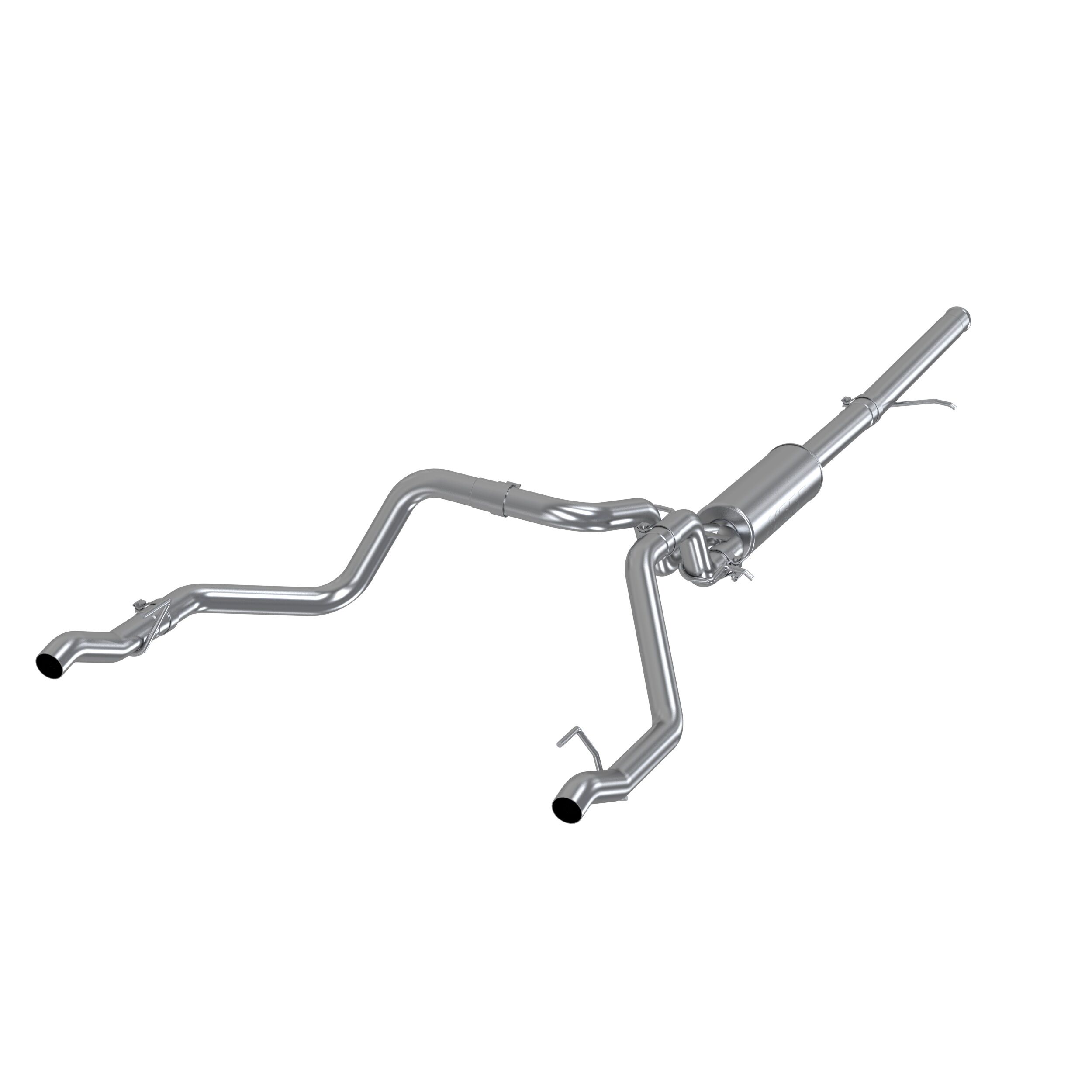 2019-2021 GMC Sierra 1500 AT4/Base/Denali/Elevation/SLE/SLT 5.3L V8 4WD Crew Cab Pickup MBRP Exhaust 2 1/2" Cat Back