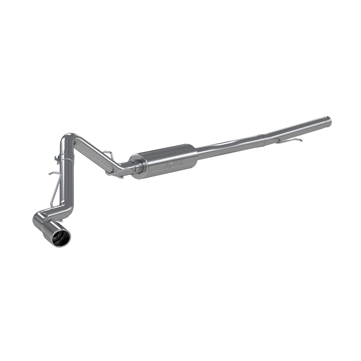2019-2021 GMC Sierra 1500 Base 4.3L V6 4WD/RWD Crew Cab Pickup MBRP Exhaust 3" Cat Back