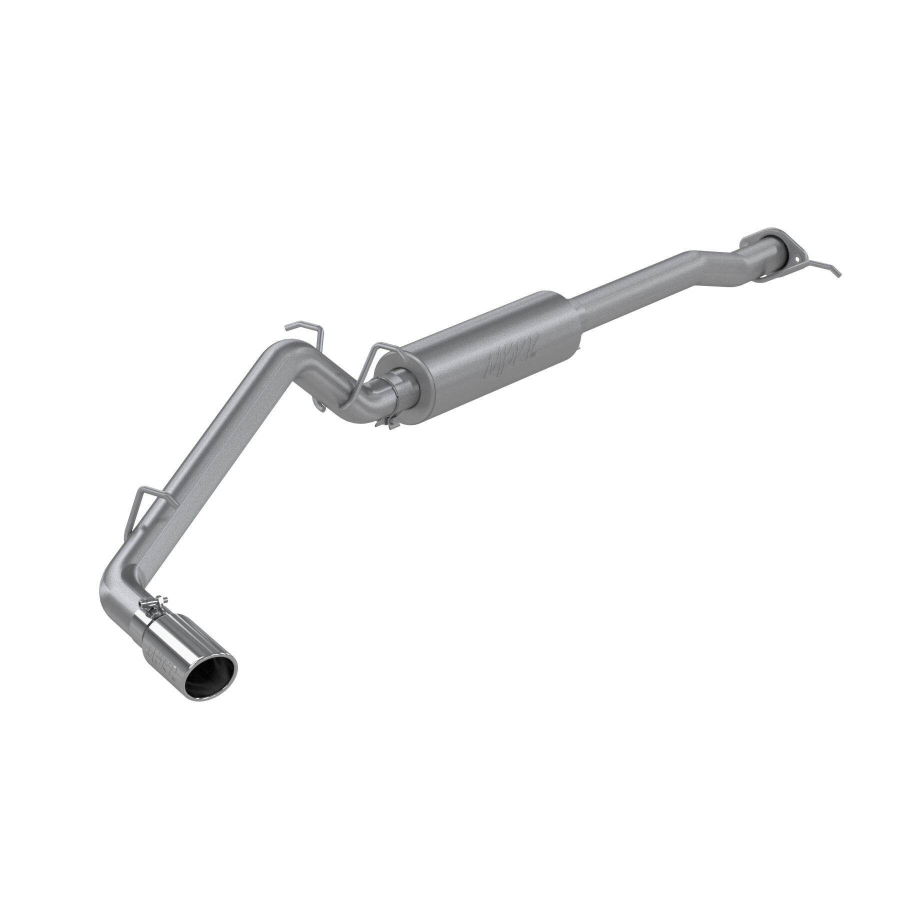 2017-2020 GMC Canyon Base/Denali/SLE/SLT 3.6L V6 MBRP Exhaust 3in. Cat Back; Single Side; T304 - S5090304