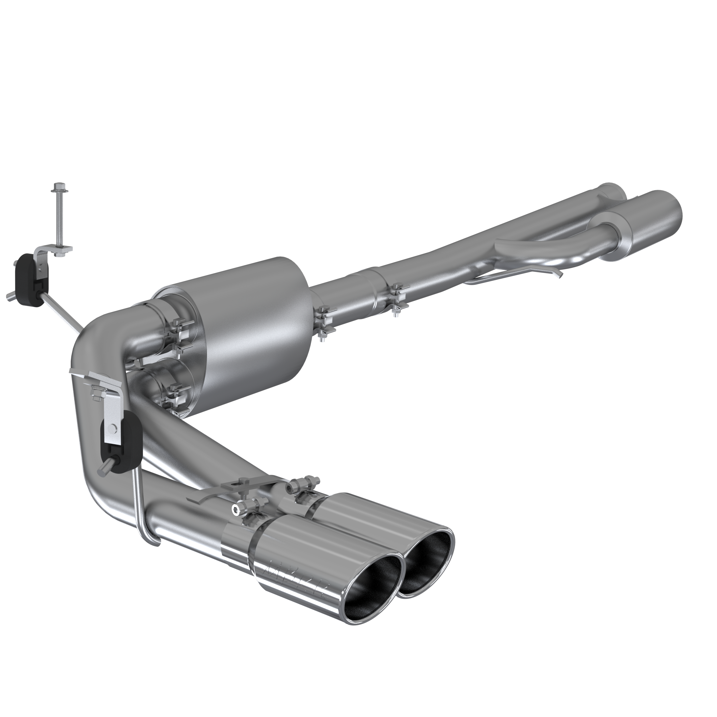 2019-2021 GMC Sierra 1500 Base 4.3L V6 RWD Crew Cab Pickup MBRP Exhaust 3" Cat Back