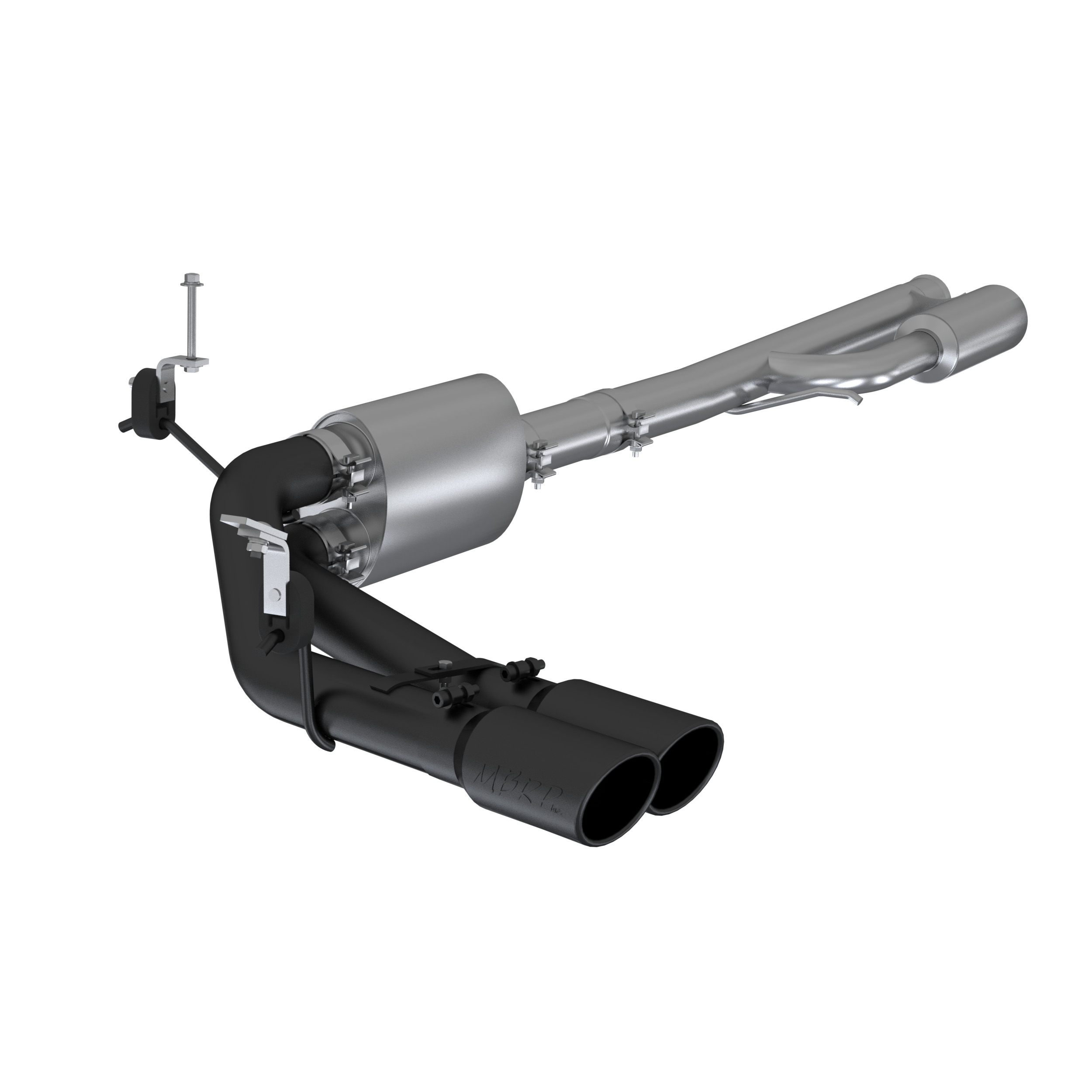 2019-2021 Chevrolet Silverado 1500 Custom/Custom Trail Boss/SSV/WT 5.3L V8 4WD Crew Cab Pickup MBRP Exhaust 3" Cat Back