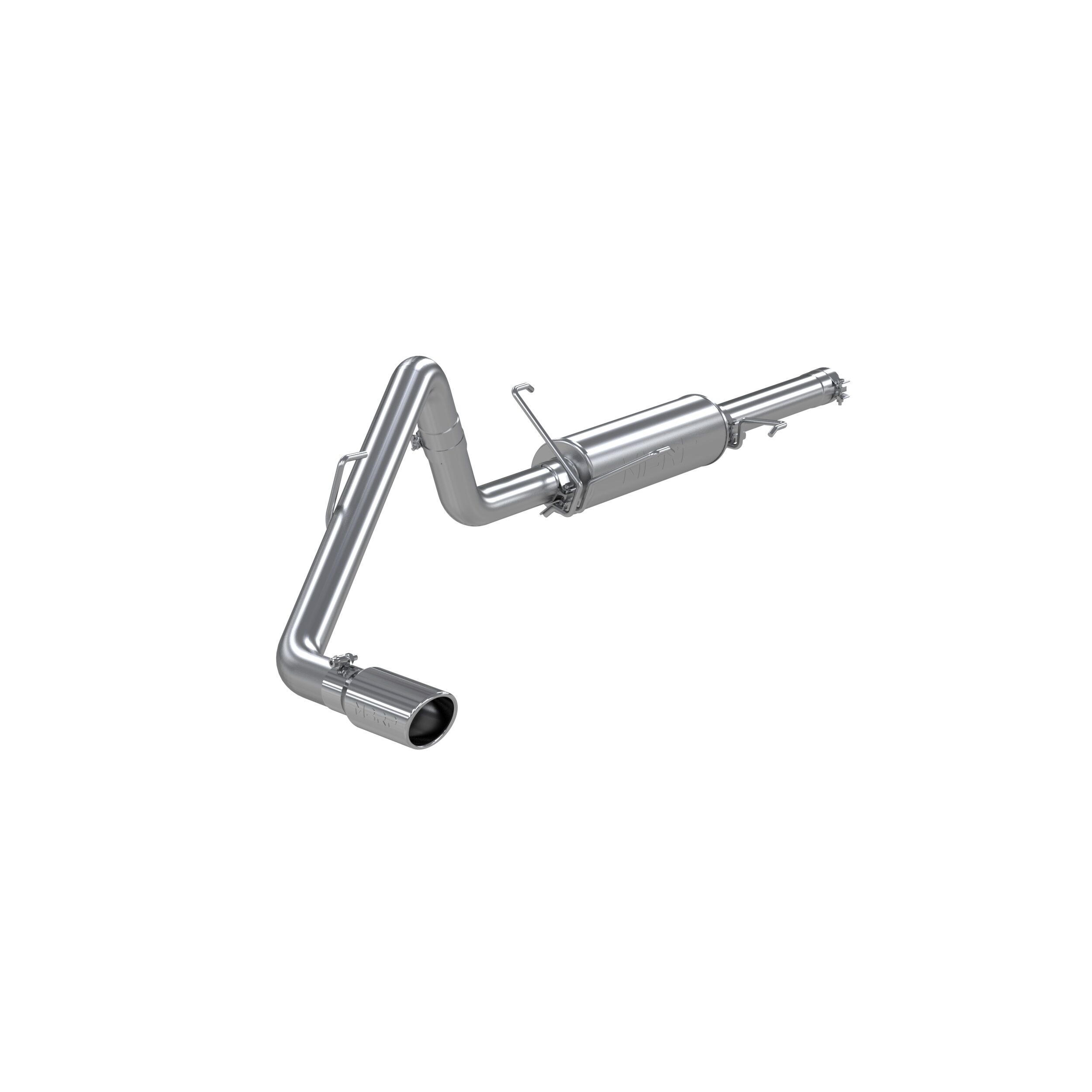 2003 Dodge Ram 1500 5.7L V8 MBRP Exhaust 3in. Cat Back; Single Side; AL - S5102AL